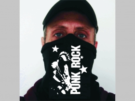 Punk Rock  univerzálna elastická multifunkčná šatka vhodná na prekritie úst a nosa aj na turistiku pre chladenie krku v horúcom počasí (použiteľná ako rúško )